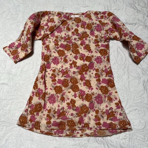 Alejandra Kearl Floral Shirt Dress Size 18-24m - Picture 3 of 8